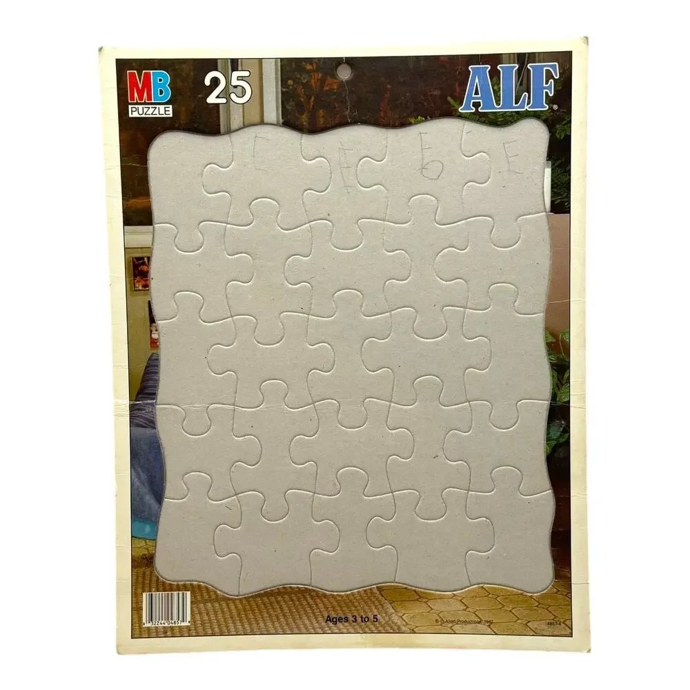 ALF Puzzle Vintage 1987 25 Pieces